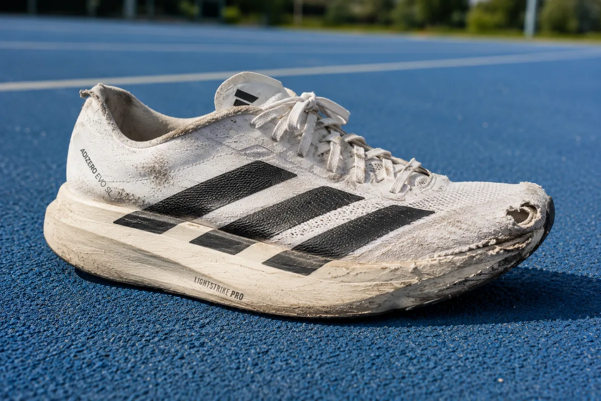How to tell when your child's running shoes are done